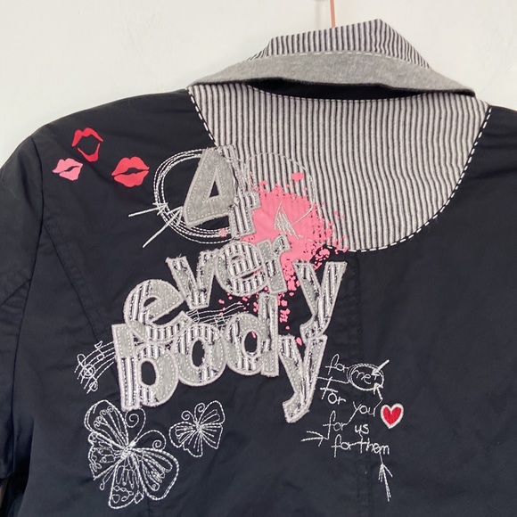 Desigual black colorful buttons blazer - Picture 7 of 11